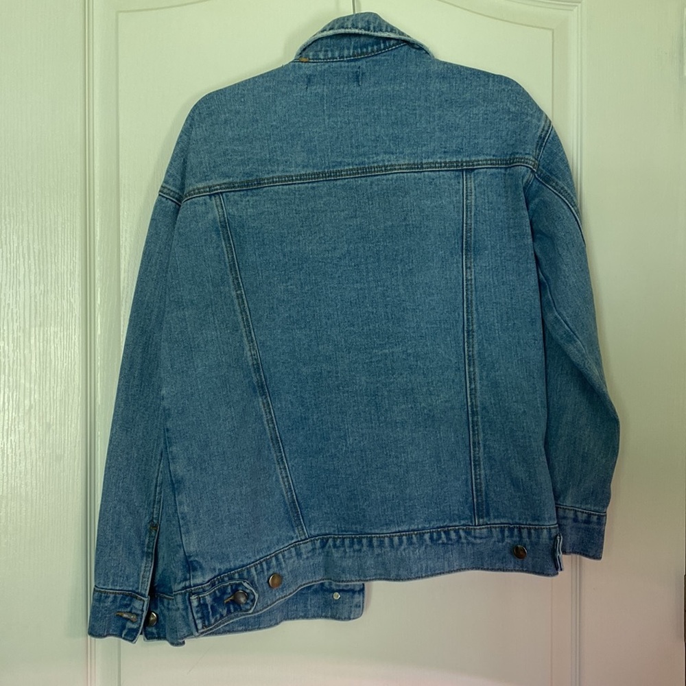 Patch Denim Jacket Jean Jacket - image 2